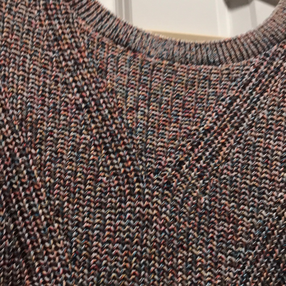 Express Cable Knit Split Back Sweater - Small Nwot - image 4